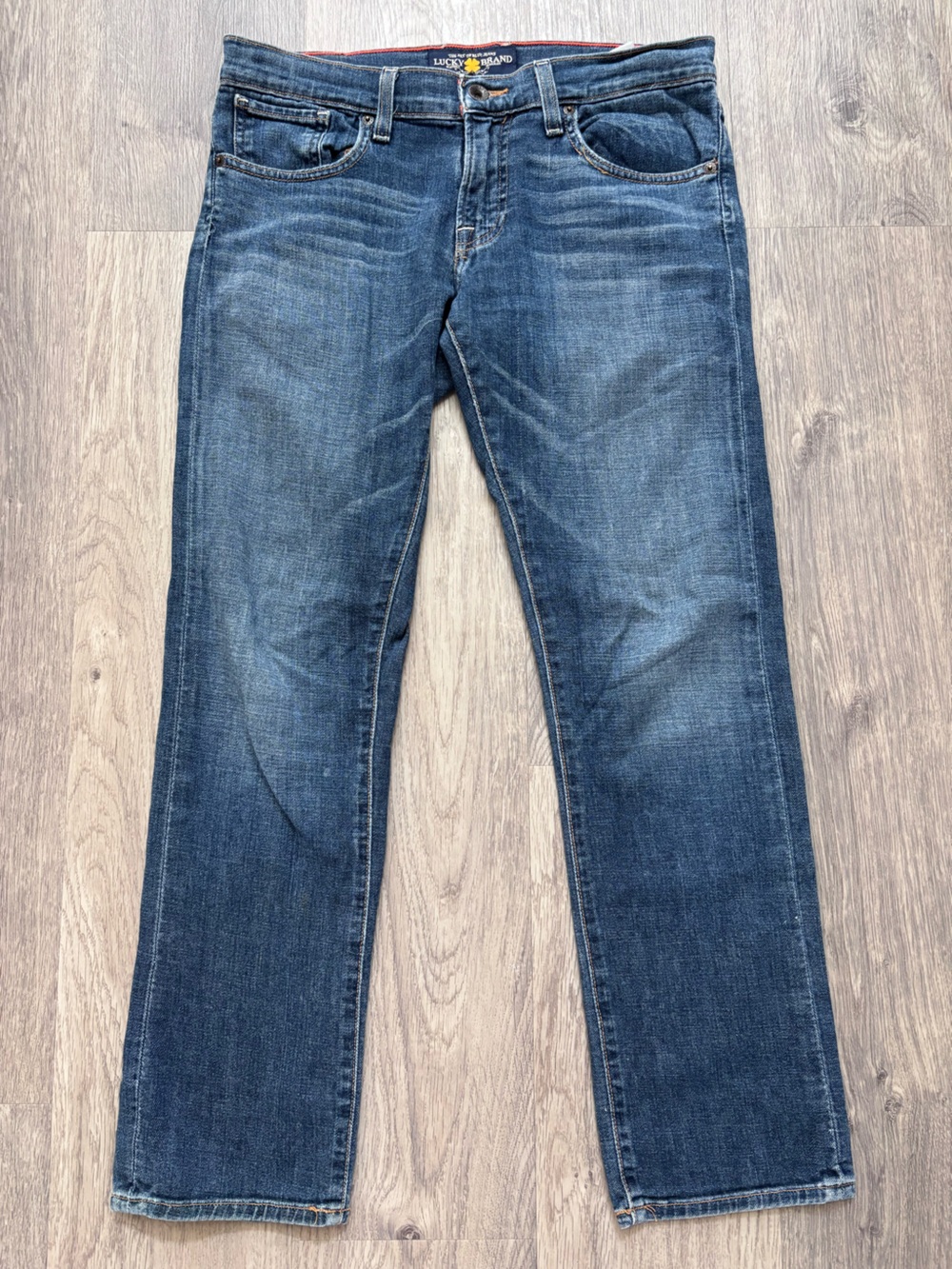 Lucky Brand Sienna Tomboy Crop Straight leg Jeans